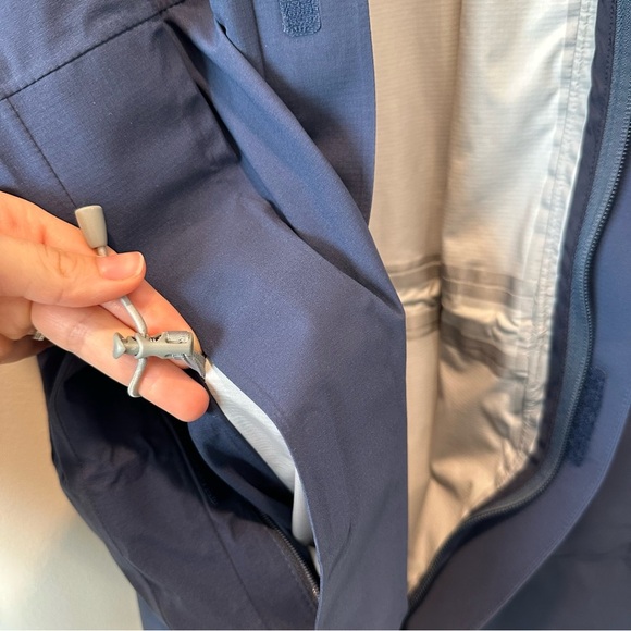 Peter Millar Water Resistant Windbreaker Rain Jacket Navy Crown Sport Small - Picture 15 of 16